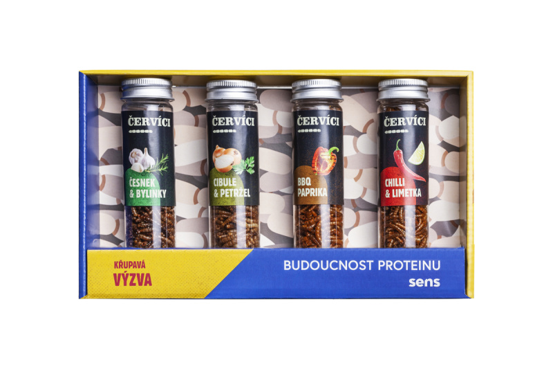 Dárkový set: Křupaví červíci Sens