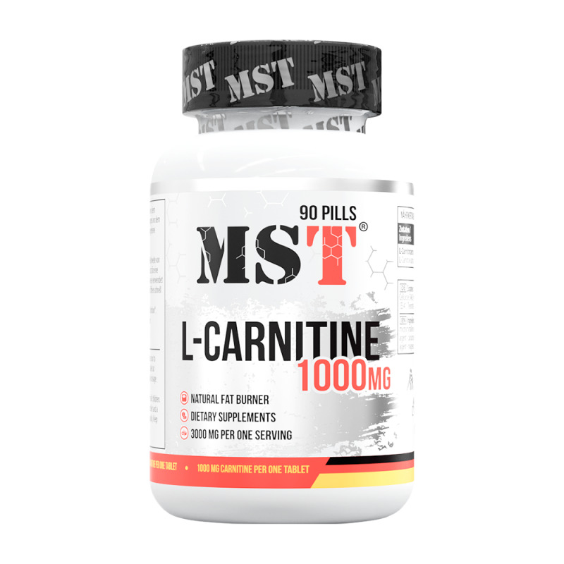 MST Nutrition L-Carnitine 1000 mg 90 tbl