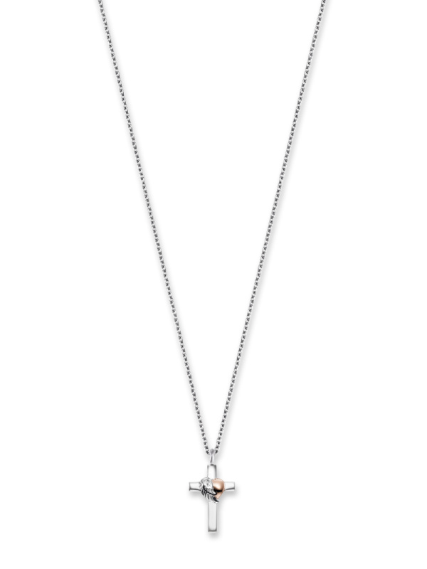 Engelsrufer ERN-CROSSHEART-BIR Ladies Necklace - Cross