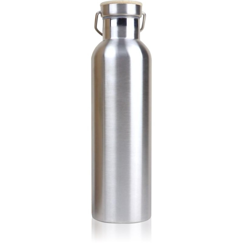 Pandoo Nerezová termoska s bambusovým víčkem 750 ml