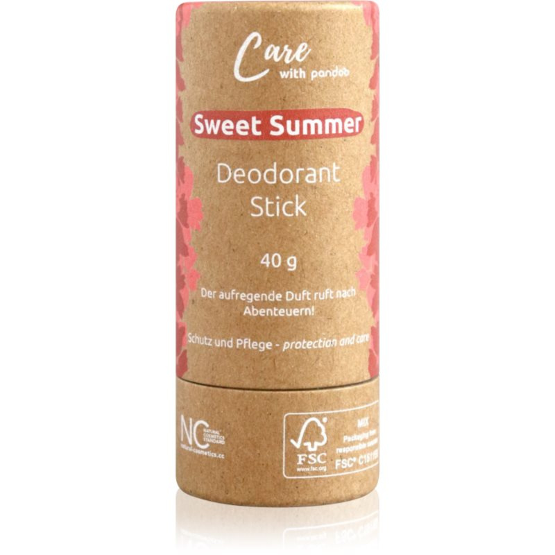 Pandoo Tuhý deodorant Sweet Summer, 40 g