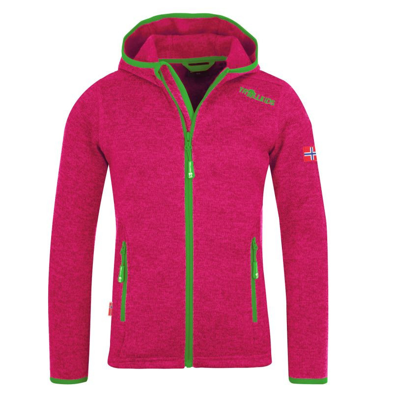 Trollkids Dívčí bunda Jondalen Jacket XT Jr 221-213 fleecová bunda 92