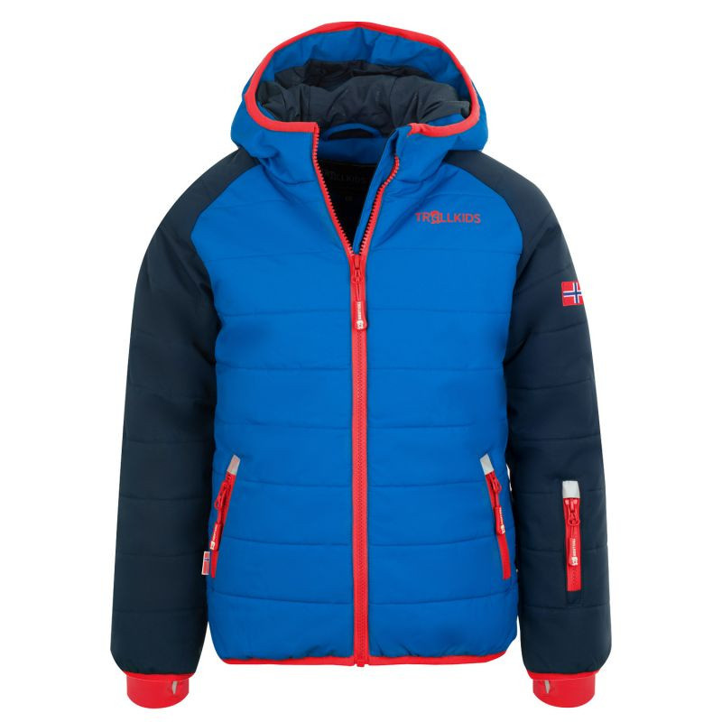 Trollkids Kids Hafjell Snow Jacket PRO nepromokavá zateplená bunda pro chlapce/dívky (514-117) 128