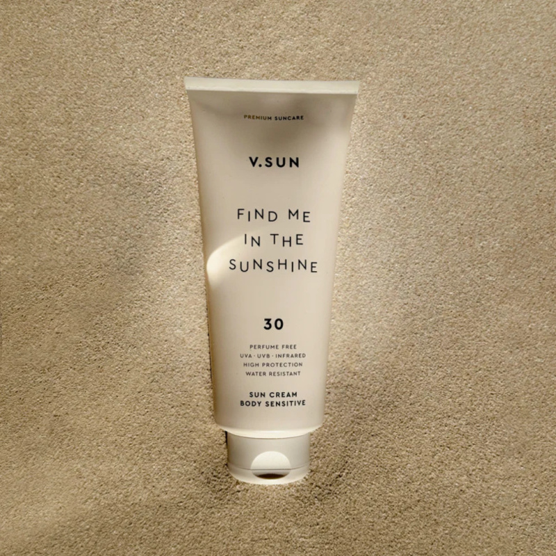 V.SUN Opalovací krém na tělo SPF 30 bez parfemace - 200 ml
