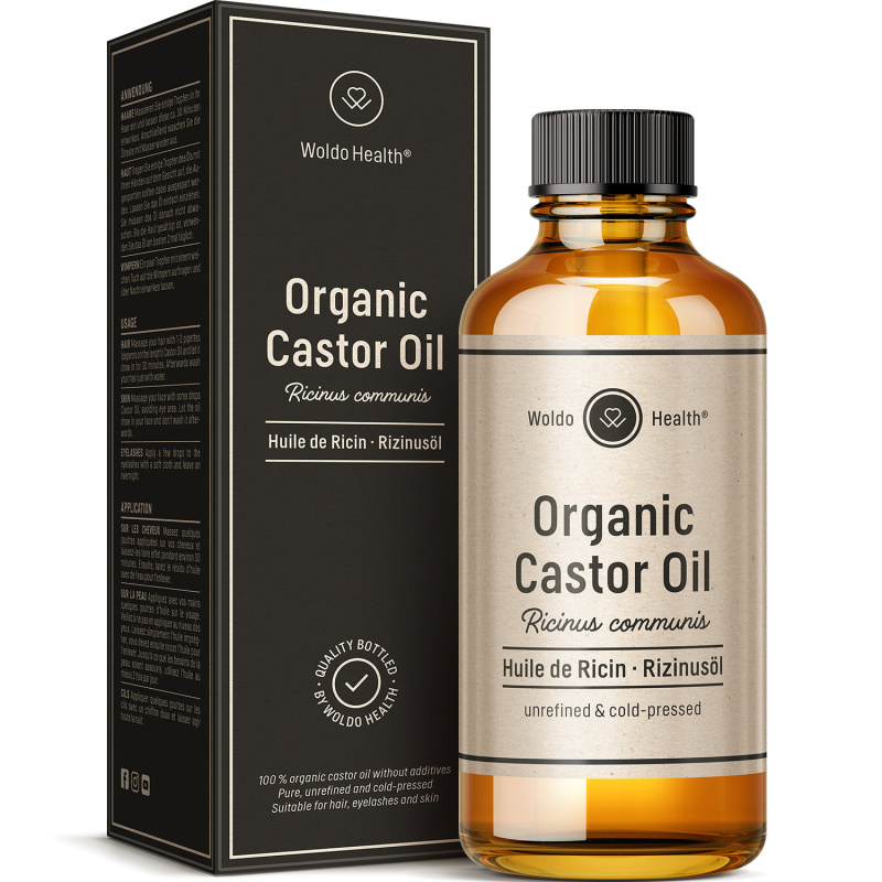 WoldoHealth® BIO Ricinový olej, 100ml