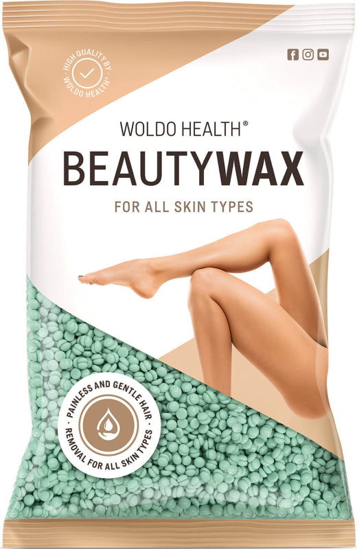 WoldoHealth® Depilační vosk zrnka Aloe vera, 800g
