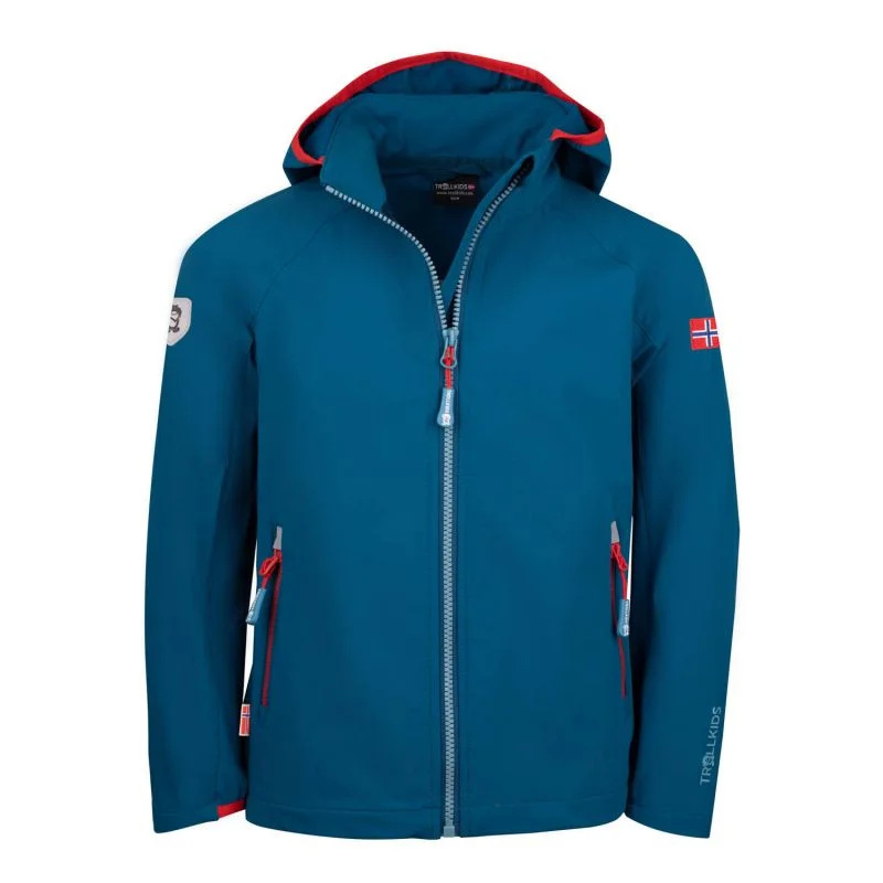 Trollkids Kvalvika Bunda softshell Jr 328-151 bunda 92