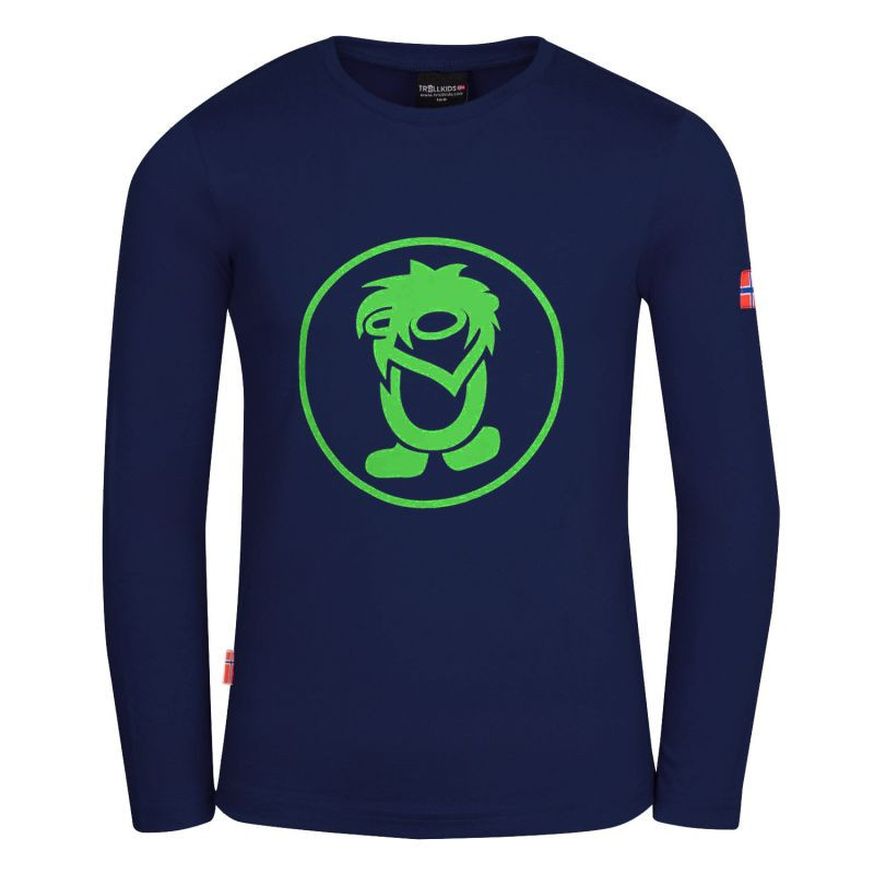 Halenka s dlouhým rukávem TrollKids Kids Troll Longsleeve Jr 343-100 164
