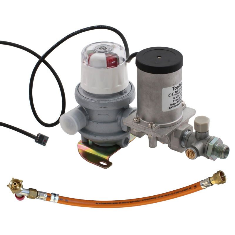 Přepínací jednotka Toptron se dvěma lahvemi