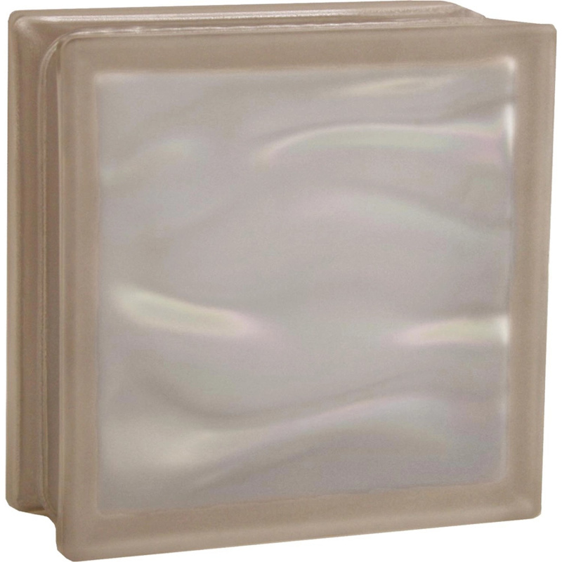 Fuchs Design Luxfera BM Aqua Reflex mléčné sklo béžová 19 x 19 x 8 cm