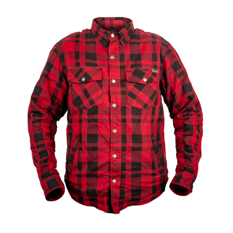 Moto košile BOS Lumberjack Impact Red XL