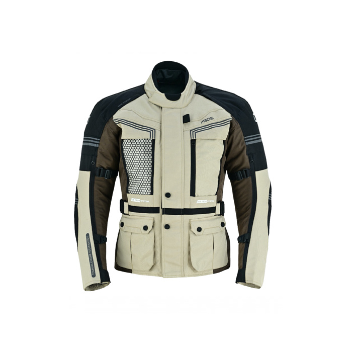 Pánská touringová moto bunda BOS Maximum Blue M