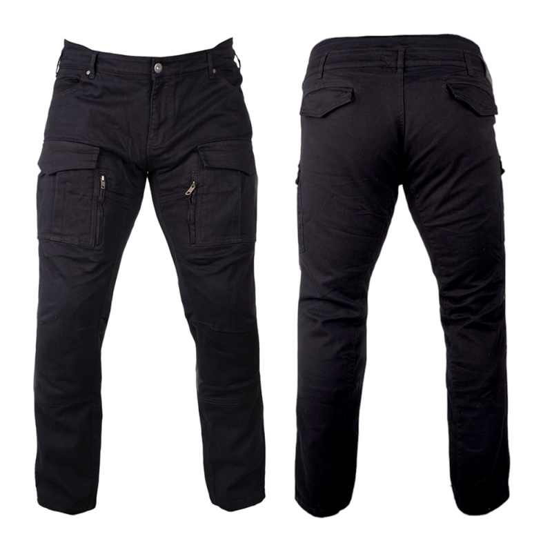 Pánské moto kalhoty BOS Cargo D Black 42