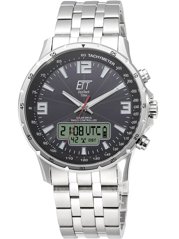 ETT Eco Tech Time EGS-11551-21M Professional Radio Controlled men`s 43mm