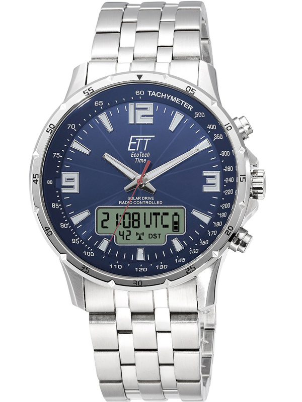 ETT Eco Tech Time EGS-11552-31M Professional Radio Controlled men`s 43mm