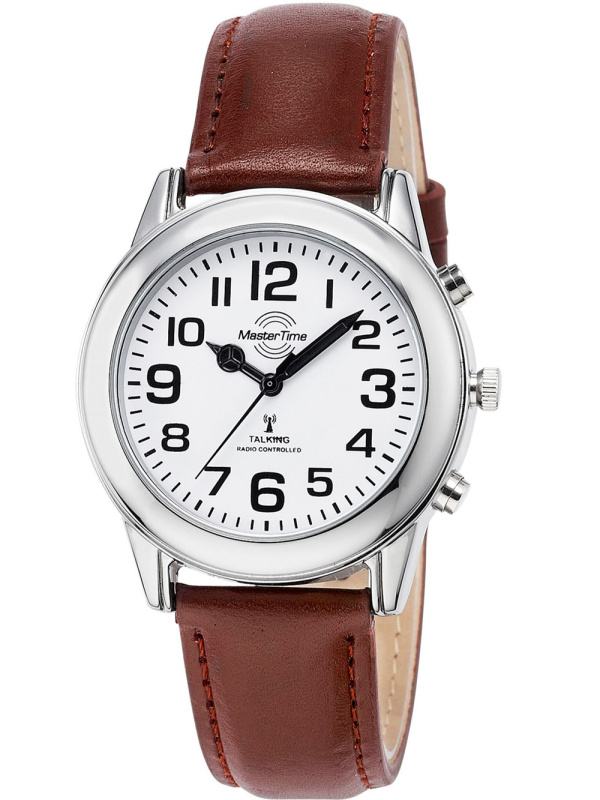 Master Time MTGA-10806-12L Speaking Radio-Controlled Mens 40mm