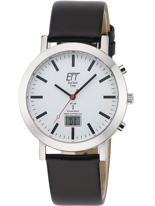ETT Eco Tech Time EGS-11577-11L Radio-Controlled Solar Drive 41mm
