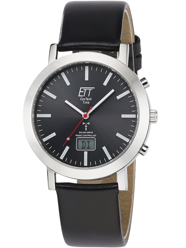 ETT Eco Tech Time EGS-11578-21L Radio-Controlled Solar Drive 41mm
