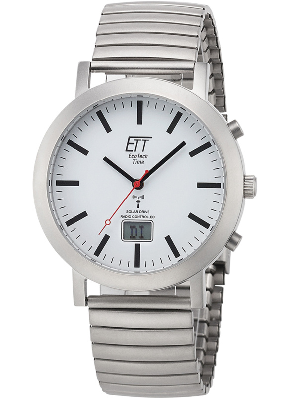 ETT Eco Tech Time EGS-11580-11M Radio-Controlled Solar Drive 41mm