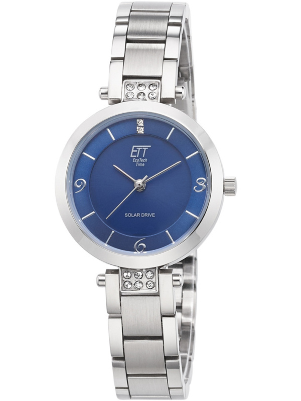 ETT Eco Tech Time ELS-12142-31M Diamond Lady Solar Drive 30mm 5ATM