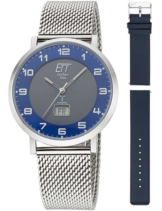 ETT Eco Tech Time EGS-11621-32MS Atacama Solar Radio Controlled 40mm 5ATM