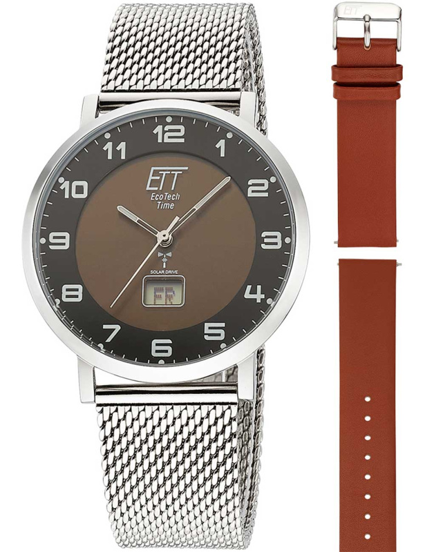 ETT Eco Tech Time EGS-11624-22MS Atacama Solar Radio Controlled 40mm 5ATM