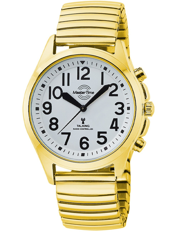 Master Time MTLA-10943-12Z Talking radio-controlled clock 38mm
