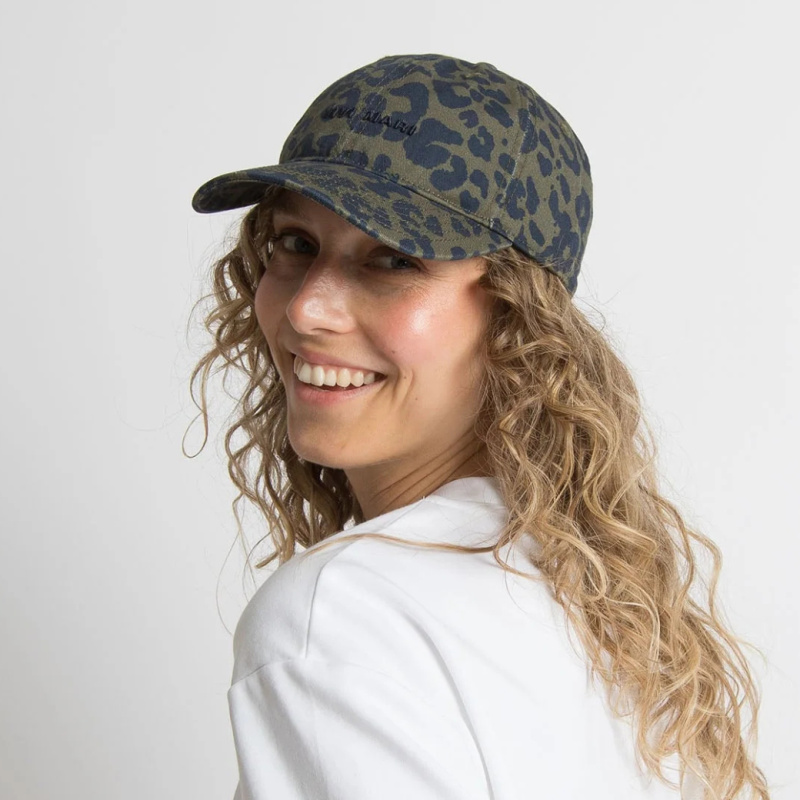 VIVI MARI Kšiltovka leo splashes navy-olive/navy