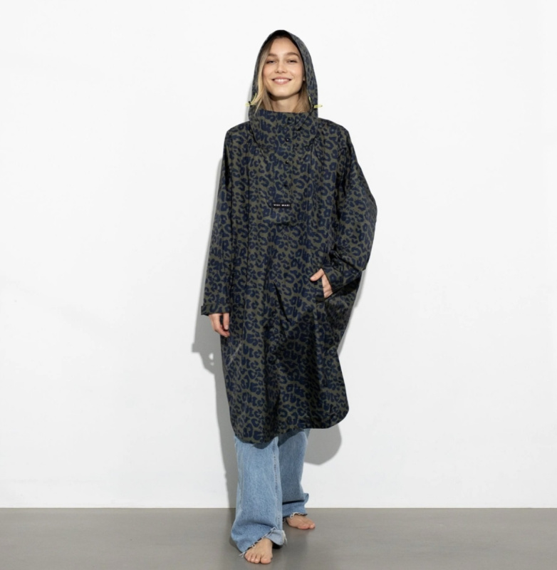 VIVI MARI Kabát do deště Leo navy/olive