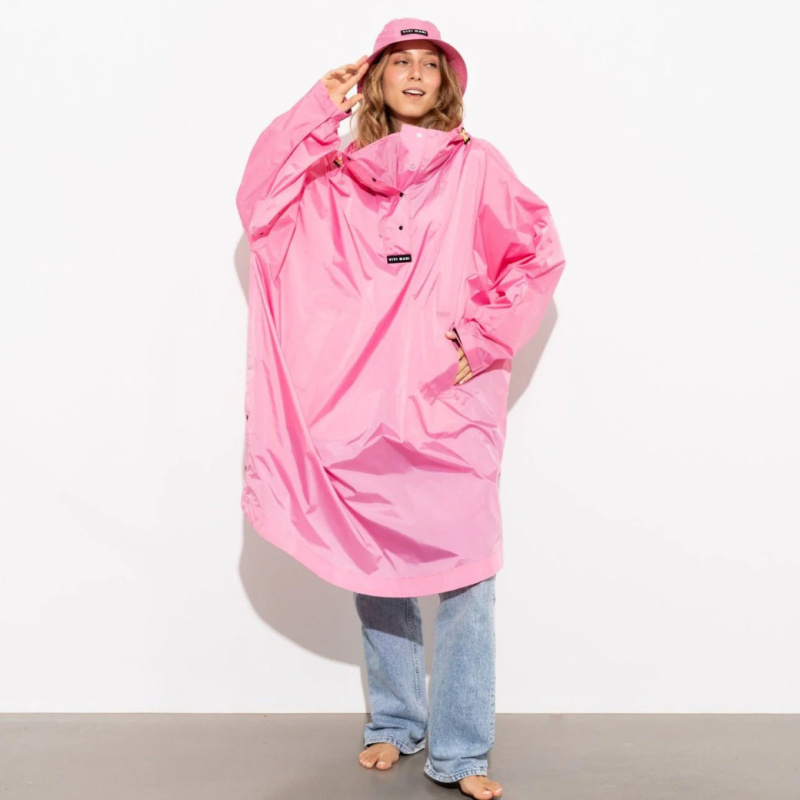 VIVI MARI Kabát do deště Solid Soft pink