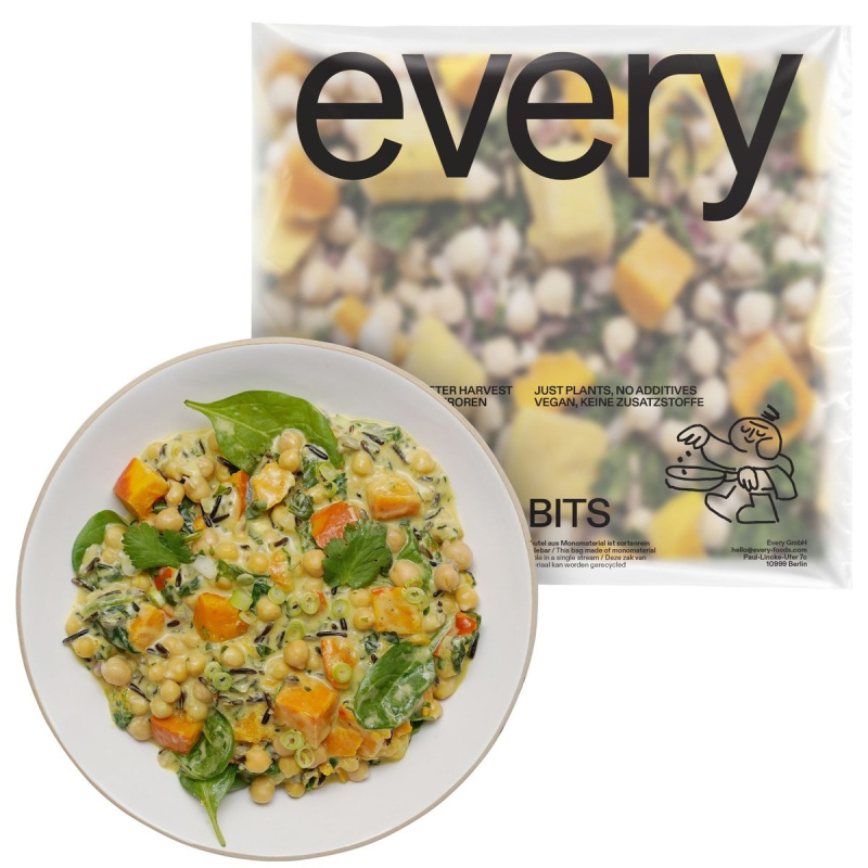 Every. Zlaté curry dýňovo-cizrnové kari (mražené)