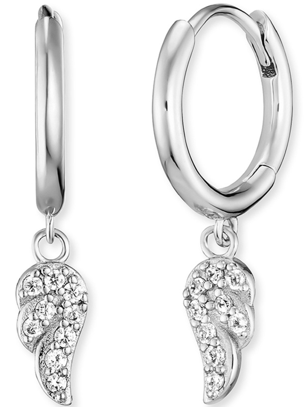 Engelsrufer ERE-FLYWING1-ZI-CR Earrings - Flying Wings