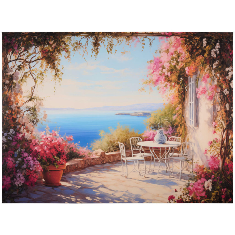 Euroart MALBA NA PLÁTNĚ, pláž a moře, 135/100 cm