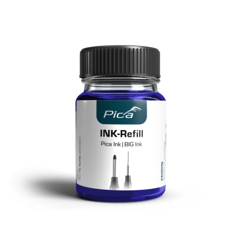 Pica | Inkoust pro plnění fixů Pica Ink a Pica Big Ink Barva: modrá