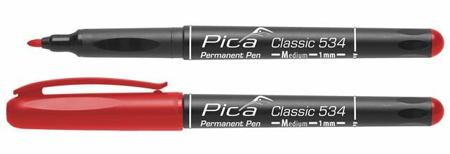Pica - Classic permanentní pero Medium - červený