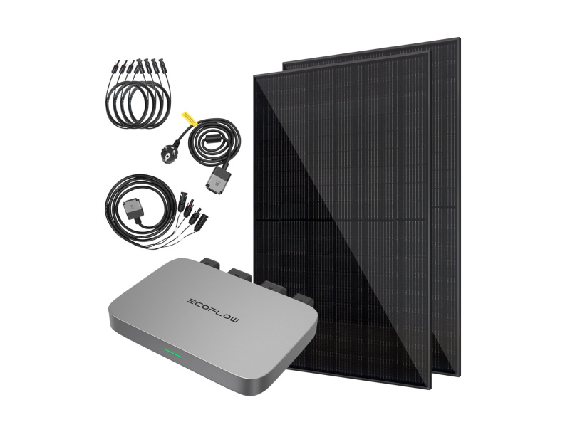 Vale Solární balkonová elektrárna Ecoflow 860 Wp / 800 W