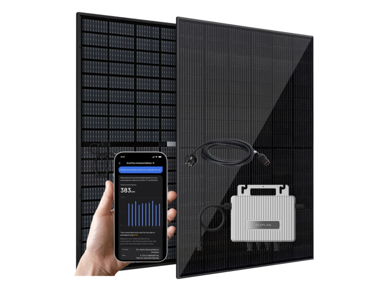 Vale Solární balkonová elektrárna Ecoflow 880 Wp / 800 W