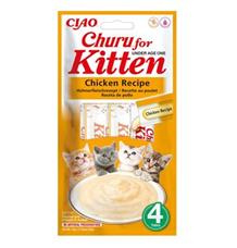 Pochoutka Churu Kitten kuře 4x14g