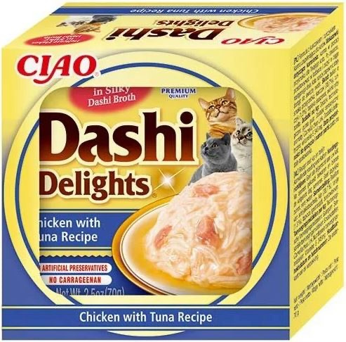 Ciao Dashi Delights Broth 70g - Kuřecí & Tuňákem