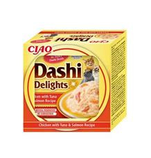Churu Cat CIAO Dashi kuře s tuňákem a lososem 70g