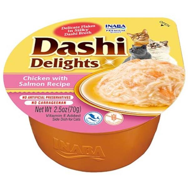 Churu Cat CIAO Dashi kuře s lososem 70g