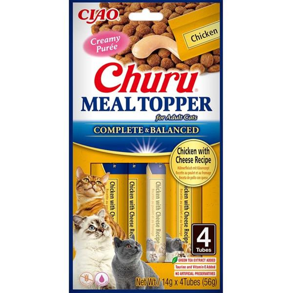Churu Cat meal topper kuře a sýr 4x 14g