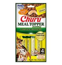 Churu Dog Meal Topper Chicken with Pumpkin Recipe 4x14g