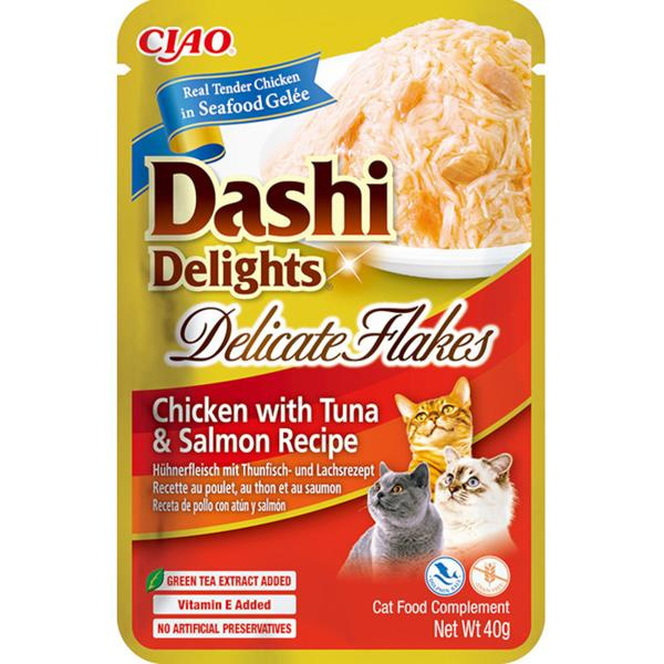 Churu Dashi Del.Delicate kaps.kuře,tuňák,losos 40g