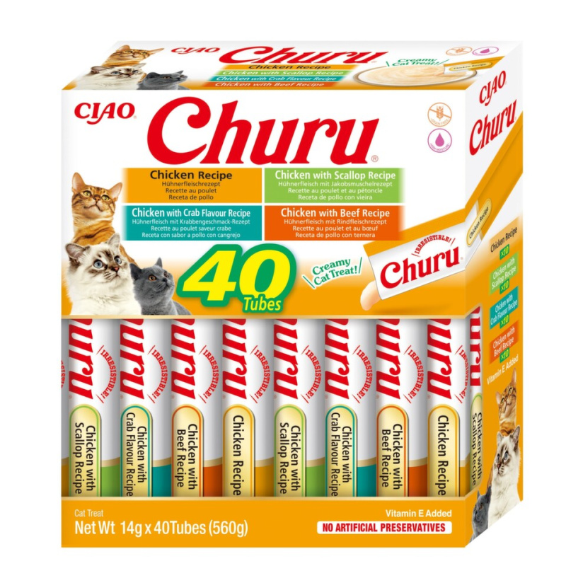 Churu Cat BOX Chicken Variety Churu Cat BOX Chicken Variety 40x14g