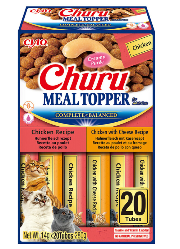 Inaba Churu Cat meal topper kuře multipack 20x14g