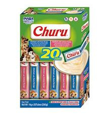 Inaba Churu dog snack tuňák a kuře&losos 20x 14g