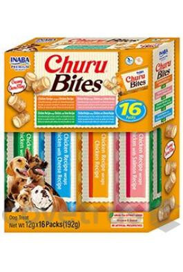 Inaba Churu Bites dog snack multipack 16x 12g