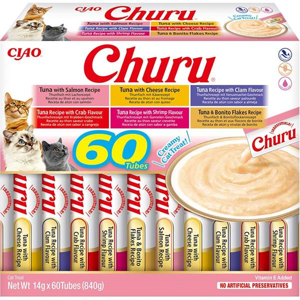 Churu Cat BOX Tuna Variety  60x14g
