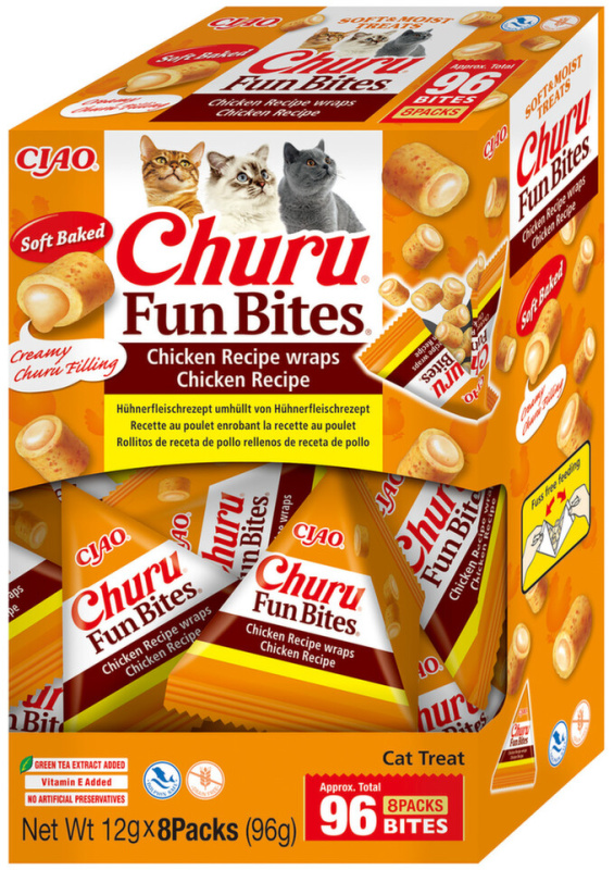 Inaba Churu Fun Bites cat snack kuře 96 g